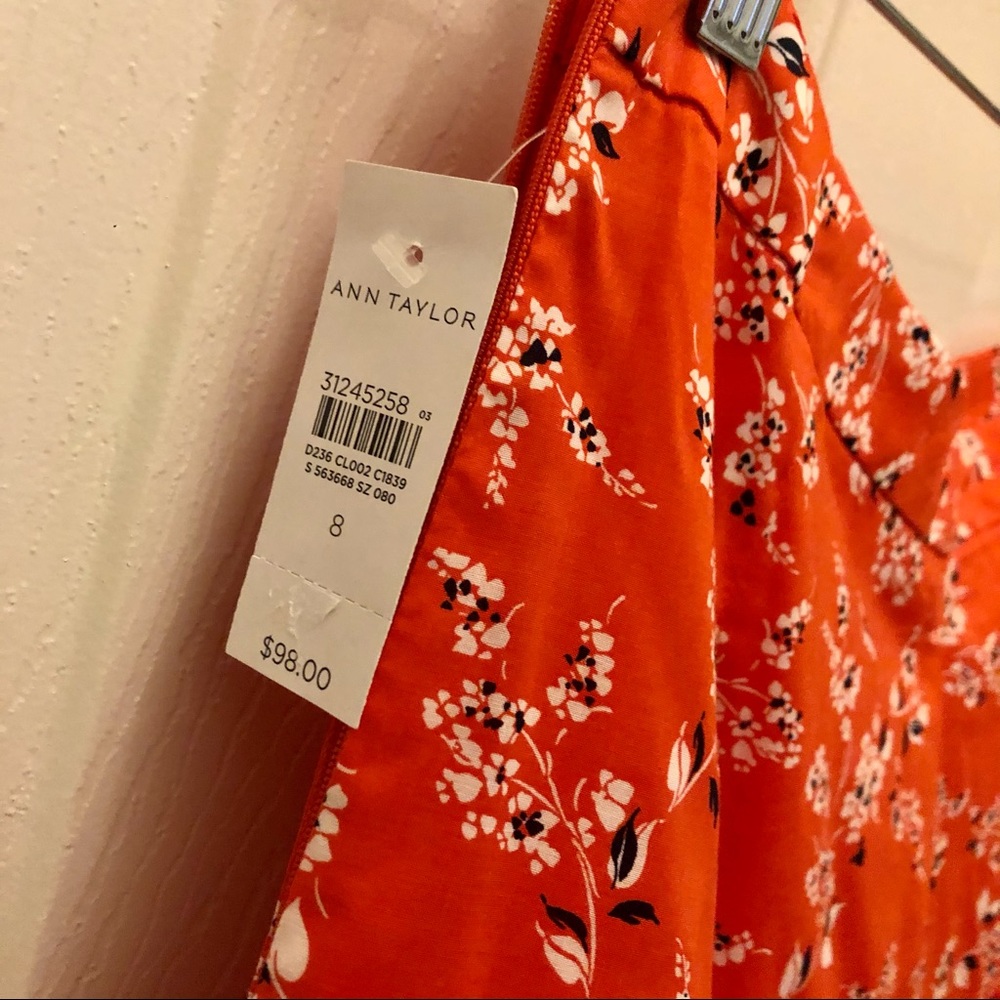 Floral Midi Skirt, Ann Taylor